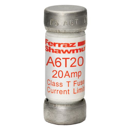 A6T20 - Fuse Amp-Trap® 600V 20A Fast-Acting Class T A6T Series